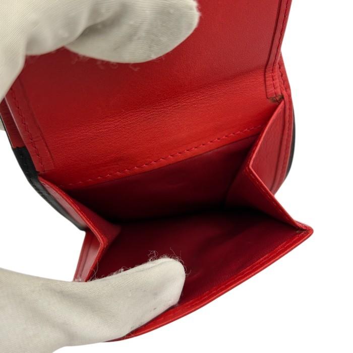 Christian Dior レッド 二つ折り財布 楽天市場】Christian Dior クリスチャン ディオール 編み込み 2