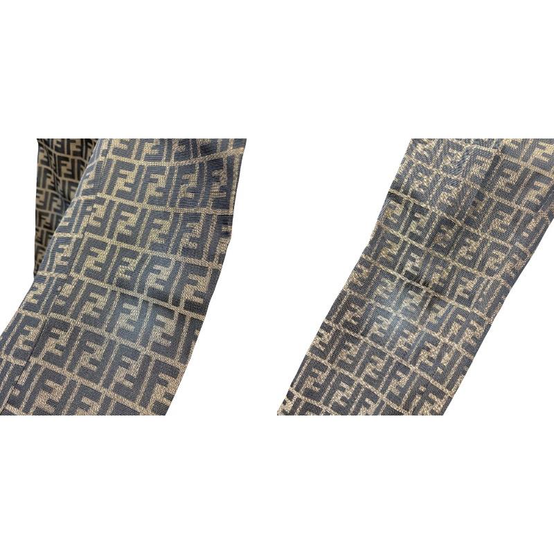 FENDI ズッカ柄 パンツ 27インチ レディース フェンディ FENDI（フェンディ） ズッカ パンツ レディース 27インチ 中古 W4