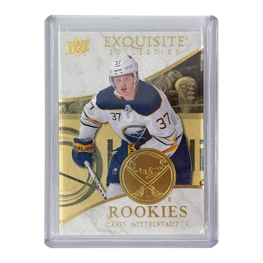 UPPER DECK NHLカード EXQUISITE COLLECTION CASEY MITTELSTADT SABRES 03/37 #R-CM 送料無料 中古 IT1 UPPER DECK NHLカード EXQUISITE COLLECTION CASEY MITTELSTADT