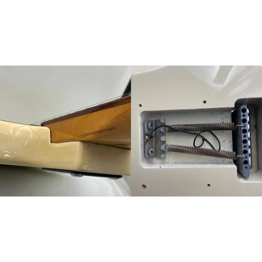 Samick ストラトタイプ エレキギター クリーム ブラック サミック 入門