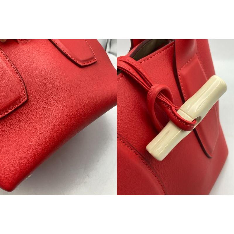 LONGCHAMP ロンシャン ロゾ トップハンドル 2WAY ショルダー