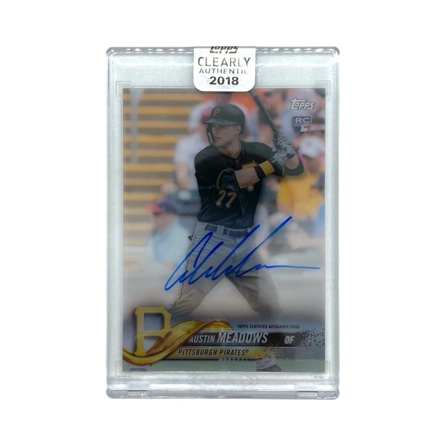 Topps 未開封品 TOPPS MLBカード CLEARLY AUTHENTIC AUSTIN MEADOWS 