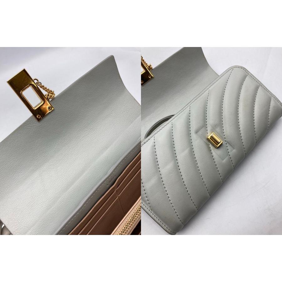 Drew Chloe DREW クロエ ドリュー ターンロック 長財布 中古 D4