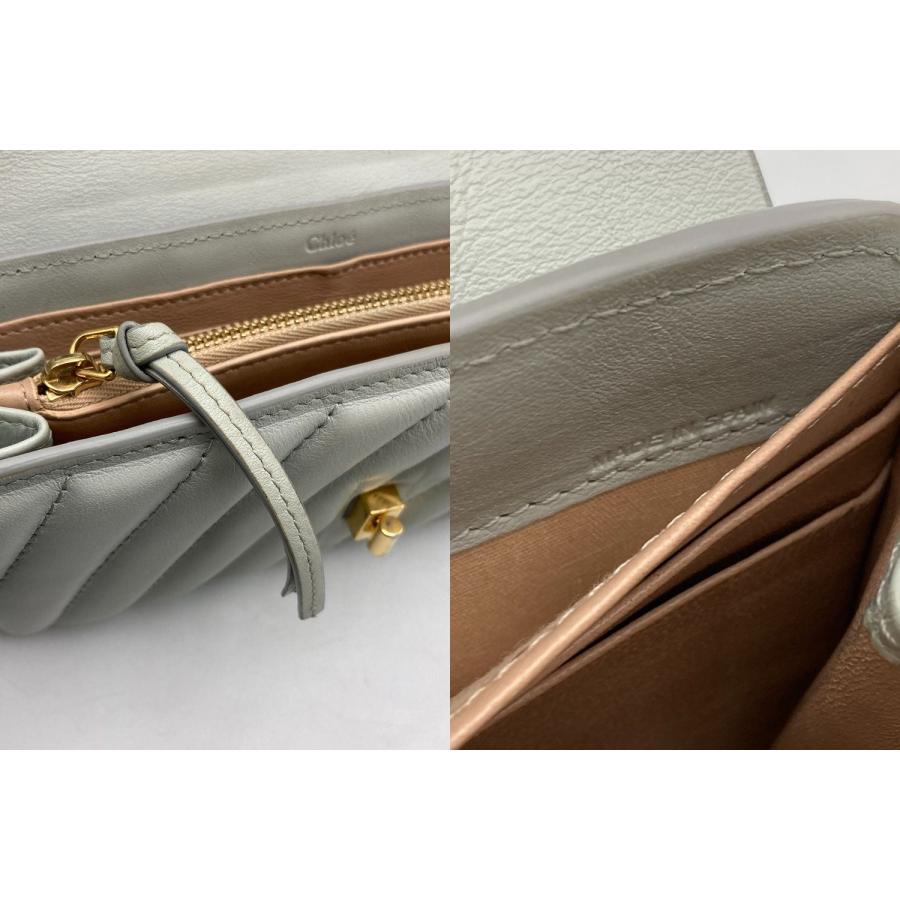 未使用級✨クロエ　Chloe 長財布　DREW ドリュー　ブラック　ターンロック 楽天市場】クロエ 財布 長財布 二つ折り長財布 Chloe ドリュー