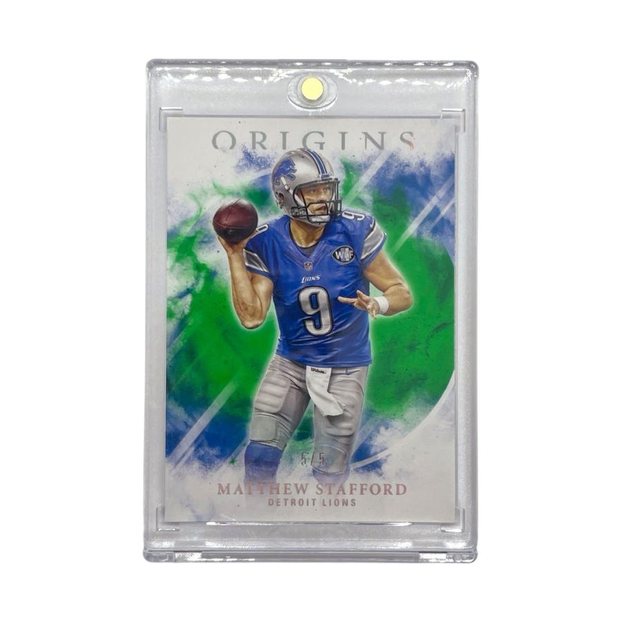 PANINI NFLカード ORIGINS MATTHEW STAFFORD DETROIT LIONS 5/5 #97
