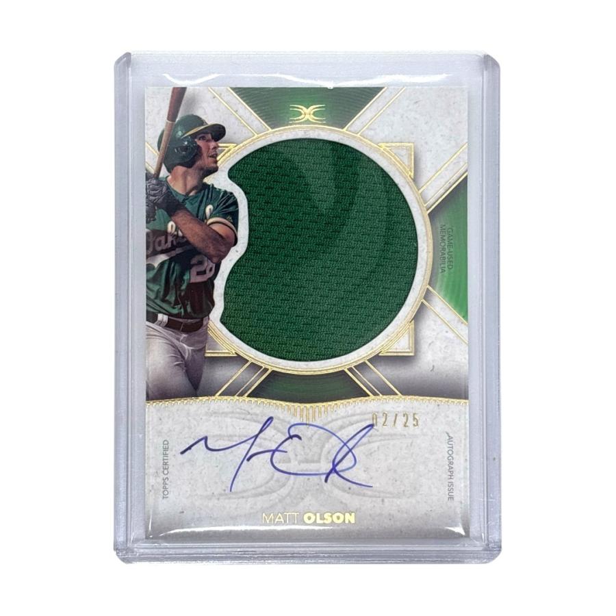 Topps TOPPS MLBカード DEFINITIVE COLLECTION MATT OLSON OAKLAND 