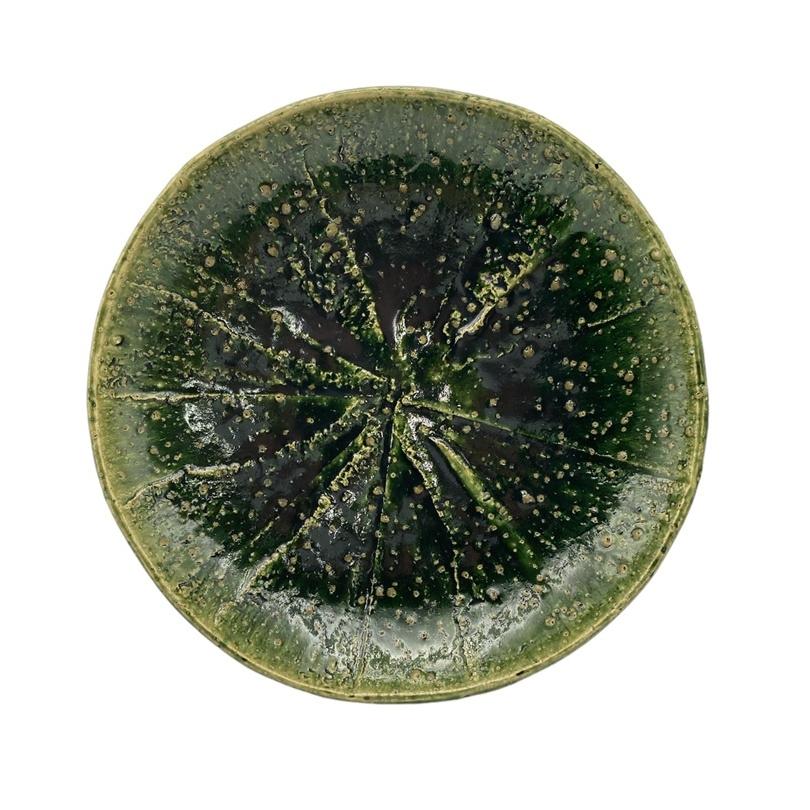 桔梗屋窯 五代目 小三郎 織部焼 大皿 中古 D4 : rc-itblh3ay0euo-4qc9  