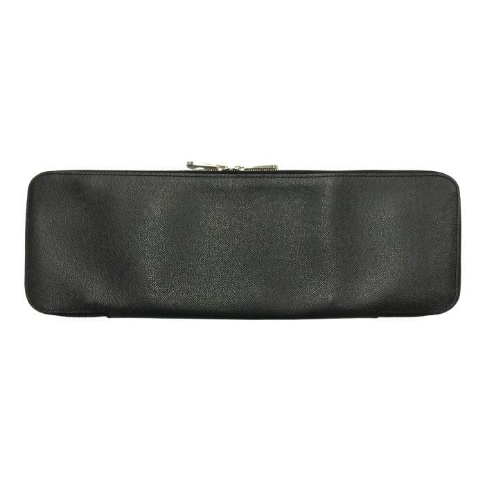 LOUIS VUITTON ルイヴィトン タイガ エテュイ 5 クラヴァット ネクタイケース メンズ ビジネス 出張 旅行 ブラック M30302 中古 T1 LOUIS VUITTON（ルイ・ヴィトン） タイガ エテュイ 5 クラヴァット