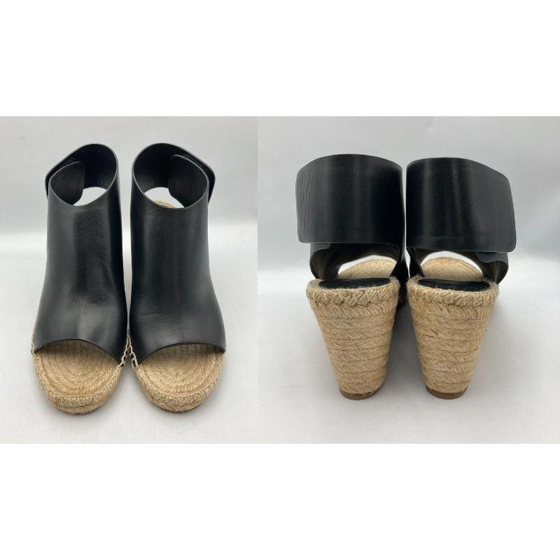 セリーヌエスパドリーユカーフスキンサンダル一回のみ使用