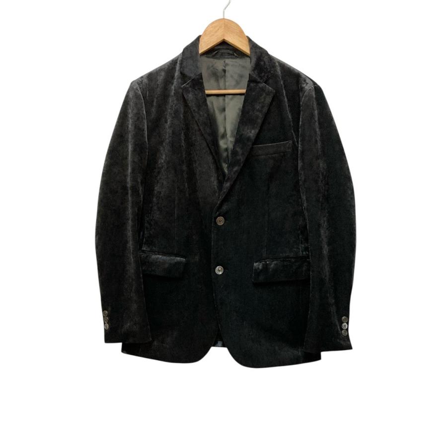 EPOCA UOMO エポカウォモ クラッシュドベロア テーラードジャケット M1E60-273-08 サイズ46 中古 D4 EPOCA UOMO（エポカ ウォモ） クラッシュドベロア テーラード