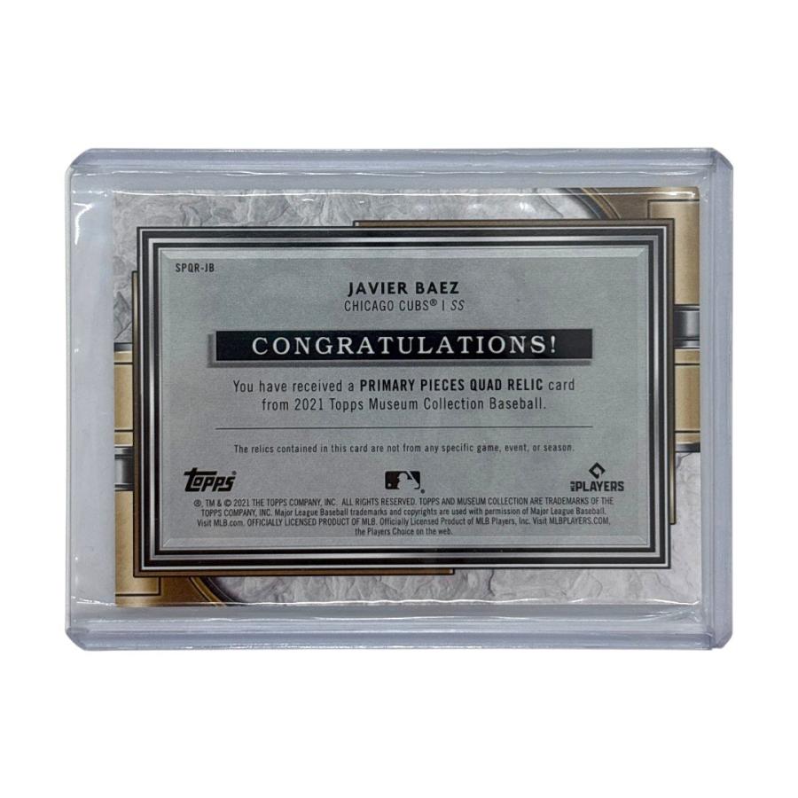 Topps TOPPS MLBカード MUSEUM COLLECTION JAVIER BAEZ CHICAGO CUBS