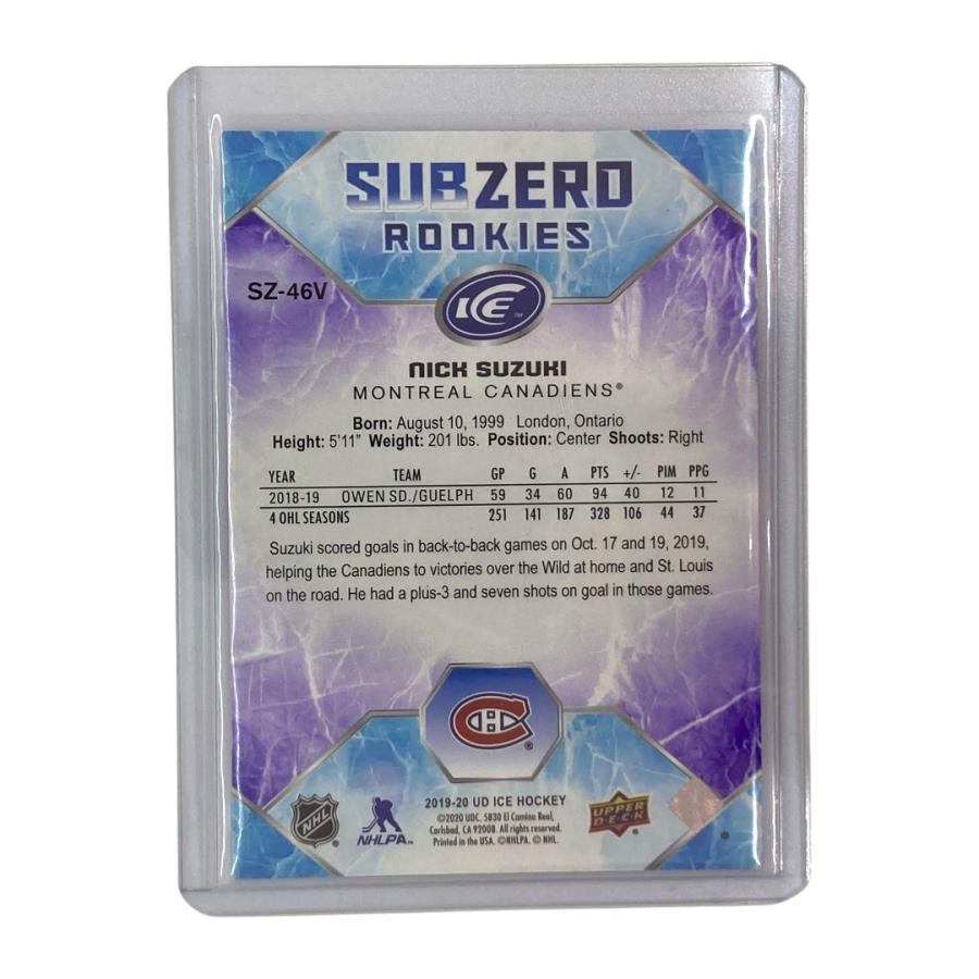 UPPER DECK NHLカード ICE NICK SUZUKI CANADIENS #SZ-46V 送料無料 中古 IT2 UPPER DECK NHLカード ICE NICK SUZUKI CANADIENS #SZ-46V 中古