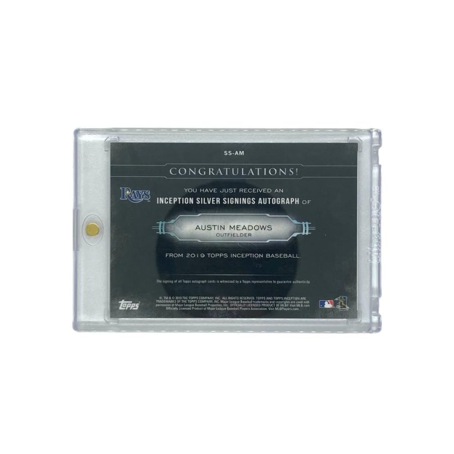 Topps TOPPS MLBカード INCEPTION AUSTIN MEADOWS 69/99 #SS-AM