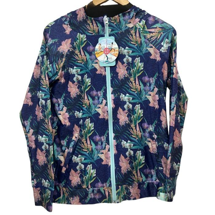 SPOUT（スポウト） 水陸両用 パーカー ラッシュガード リリーネイビー