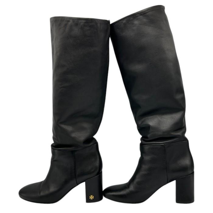 TORY BURCH トリーバーチ レザー ロングブーツ 6 1/2 (約23.5cm