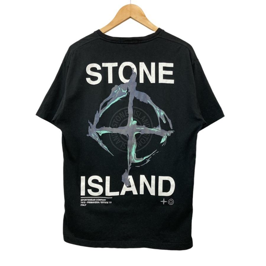 STONE ISLAND ストーンアイランド バックプリント Tシャツ 74152NS85  