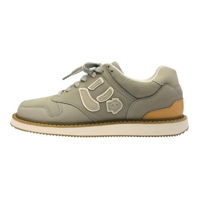 SANGACIO サンガッチョ にゅ Crepe Gray スニーカー メンズ レザー