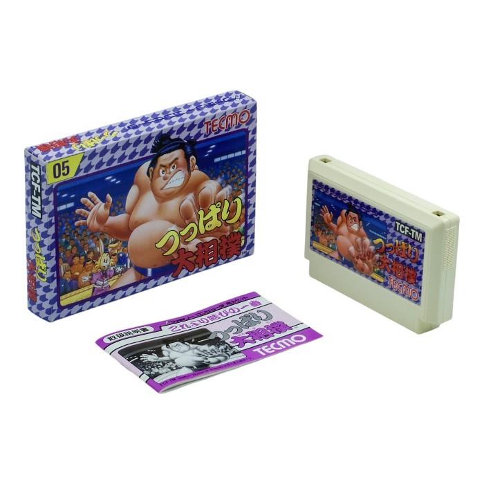 テクモ ファミリーコンピュータ つっぱり大相撲 中古 a1 : 京都