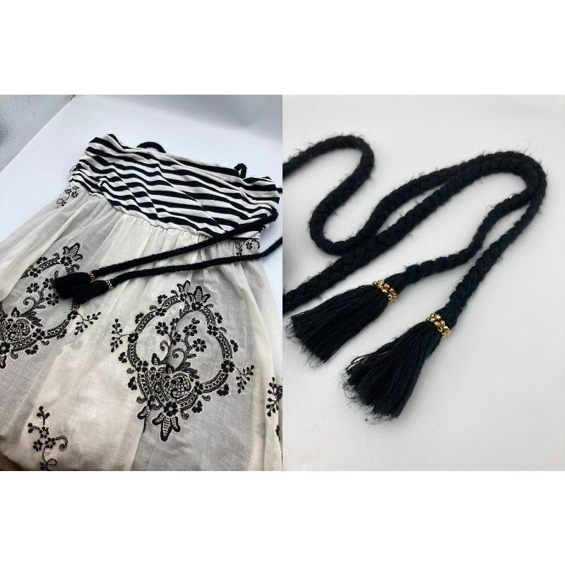 Grace Class グレースクラス ボーダー刺繍ベア ホルターネック ワンピース 中古4 | GRACE CLASS | 03