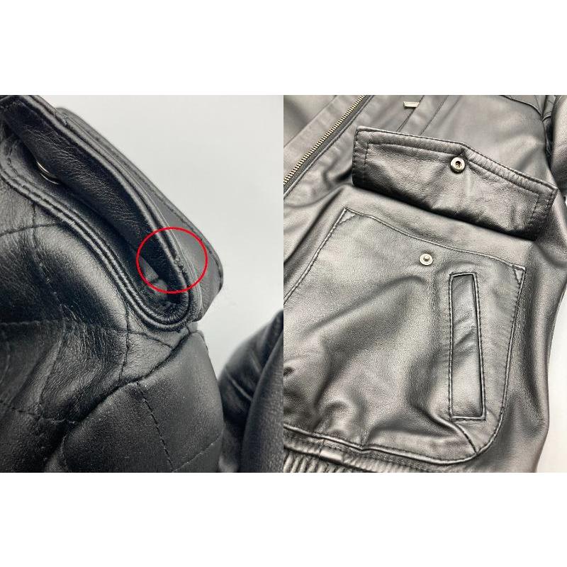 JILL STUART ジルスチュアート ラムレザー 羊革 ライダース