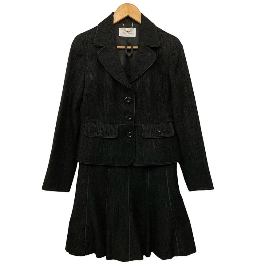 クレージュ　フォーマルスーツ　size40美品 courreges Courreges クレージュ セットアップ セレモニースーツ