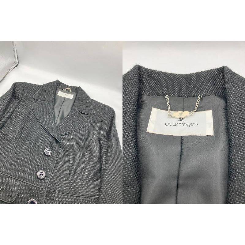 クレージュ　フォーマルスーツ　size40美品 courreges Courreges クレージュ セットアップ セレモニースーツ