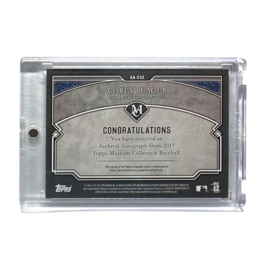 TOPPS MLBカード MUSEUM COLLECTION COREY SEAGER LOS ANGELES DODGERS /25 #AA-CSE 送料無料 中古 IT2 Topps TOPPS MLBカード MUSEUM COLLECTION COREY SEAGER LOS ANGELES