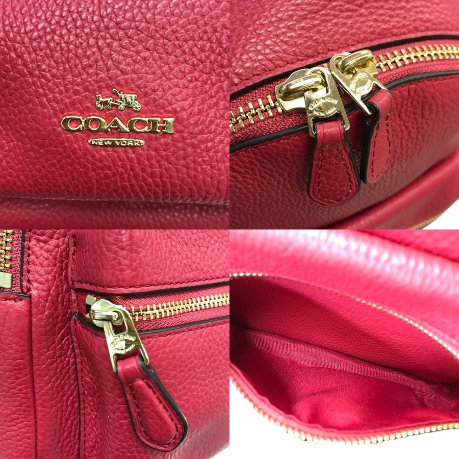 COACH コーチ リュック レディース レザー レッド F38263 中古 T1 |  | 08