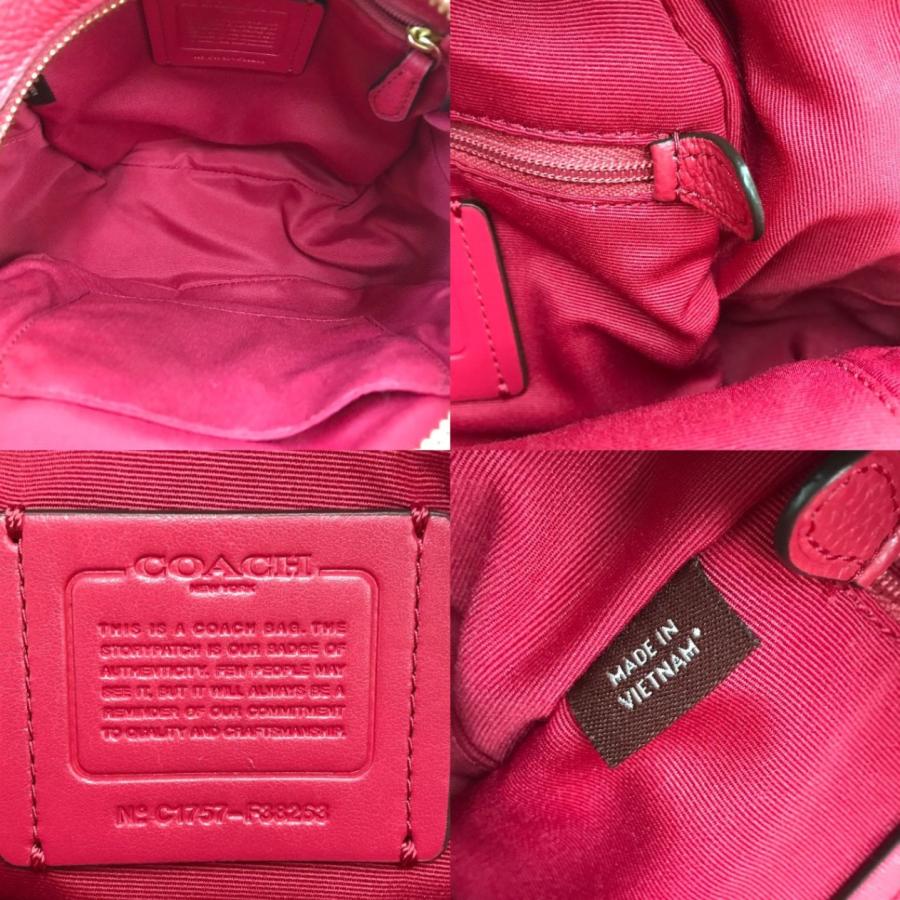 COACH コーチ リュック レディース レザー レッド F38263 中古 T1 |  | 09