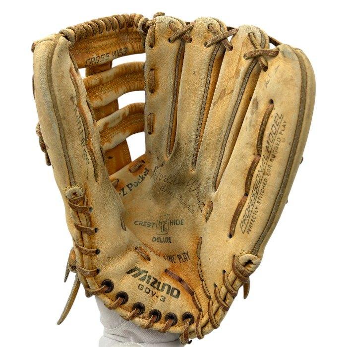 MIZUNO - ミズノ 硬式用 ワールドウィン グレートチャンピオン オリジナル版 赤カップ GOV-3 MIZUNO グローブ 野球 プロフェッショナルモデル 中古 W４ MIZUNO ミズノ 硬式用 ワールドウィン グレートチャンピオン