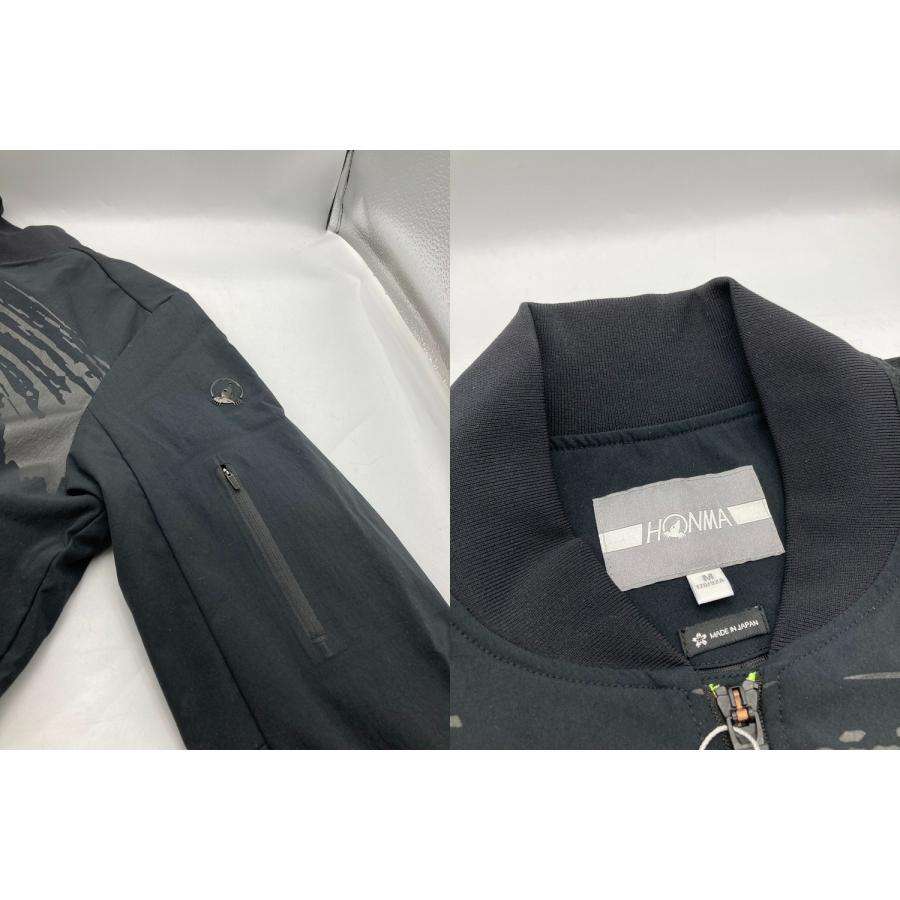 HONMA 本間ゴルフ TORAY Primeflex ジップアップ ジャケット 131-731402 サイズM メンズ 中古 D4 HONMA GOLF 本間ゴルフ TORAY Primeflex ジップアップ