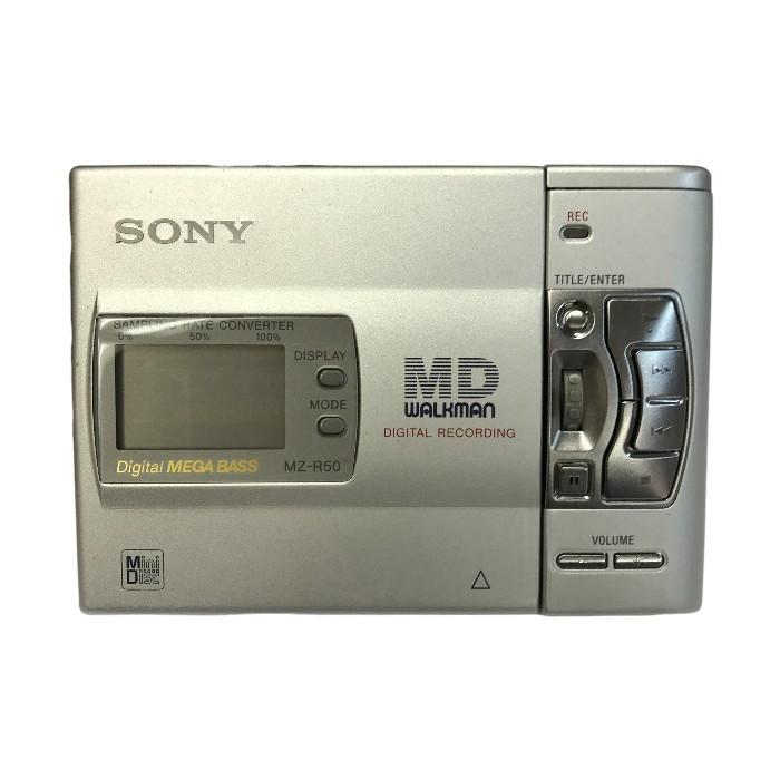 SONY MZ-R50（MDレコーダー） SONY ソニー MZ-R50-L ブルー ポータブルMDレコーダー （録音