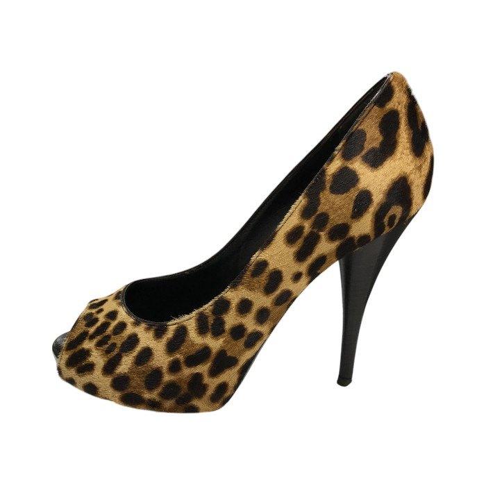FENDI（フェンディ） パンプス レディース レオパード ハラコ