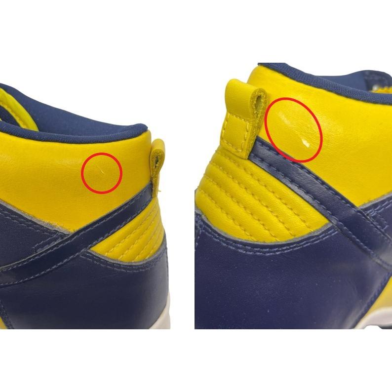 NIKE 981012 HJ DUNK HIGH LE MICHIGAN ハイカットスニーカー NIKE 981012 HJ DUNK HIGH LE MICHIGAN ハイカットスニーカー