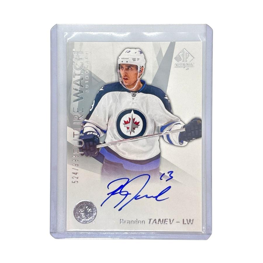 お願いします UPPER DECK NHLカード SP AUTHENTIC BRANDON TANEV WINNIPEG JETS 524