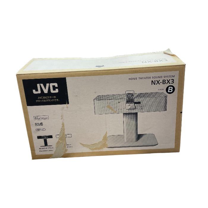 未使用品 JVC ホームシアタースピーカー NX-BX3-B [ブラック] 中古 ４