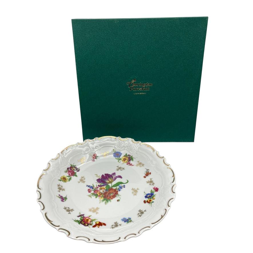 REICHENBACH ライヒェンバッハ 花柄 27cm プレート 中古4 : 京都