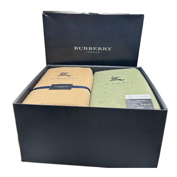 BURBERRY（バーバリー） BURBBERRY ウール 毛布 2枚 セット BB1550 FST
