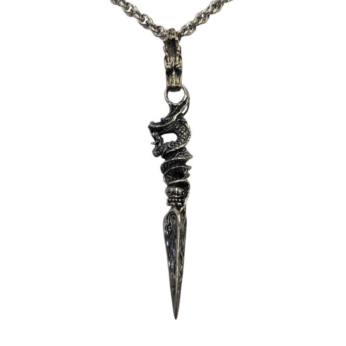 ZOCALO ソカロ ドラゴン ダガー ネックレス メンズ シルバー DARAGON 