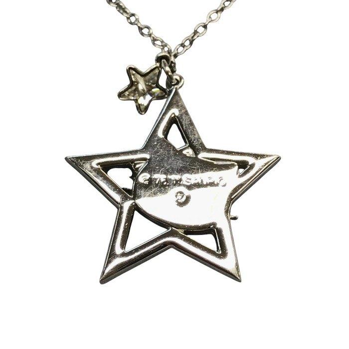 SWAROVSKI スワロフスキー ハローキティ ネックレス レディース 星形 スター シルバーカラー 中古 T1 | SWAROVSKI | 02