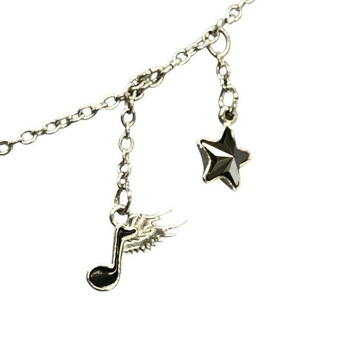 SWAROVSKI スワロフスキー ハローキティ ネックレス レディース 星形 スター シルバーカラー 中古 T1 | SWAROVSKI | 03