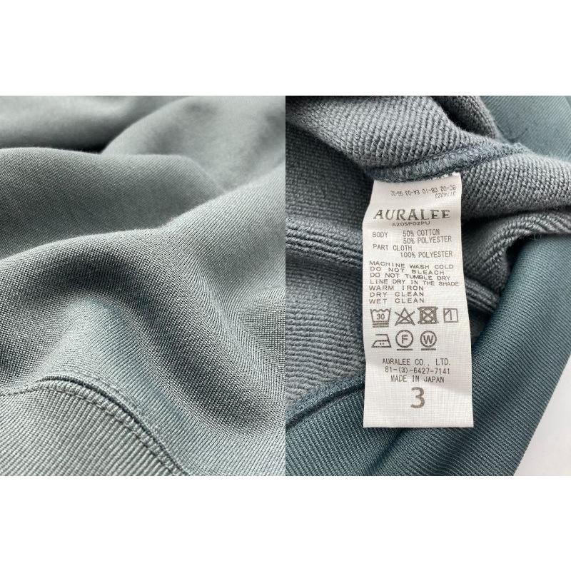 AURALEE オーラリー POLYESTER SWEAT ポリエステル スウェット AURALEE オーラリー POLYESTER SWEAT ポリエステル スウェット