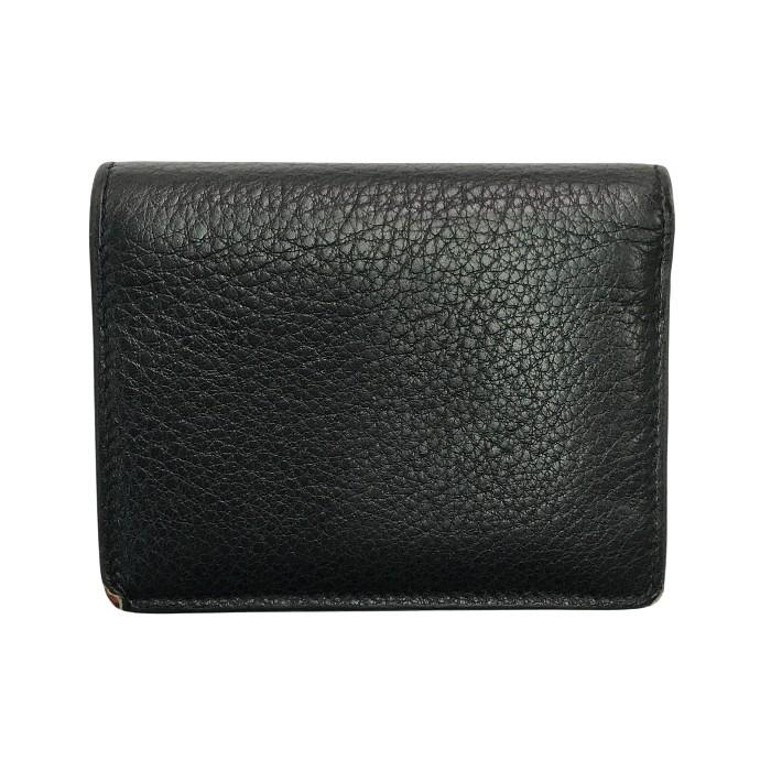 PRADA（プラダ） 財布 レディース 2つ折り レザー コンパクト ブラック