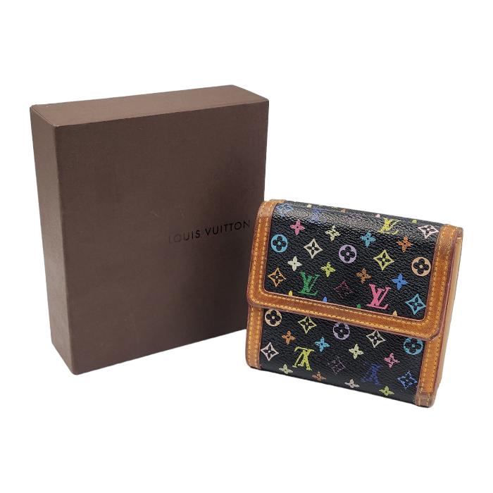 LOUIS VUITTON ルイヴィトン モノグラム マルチカラー ポルトモネビエ 