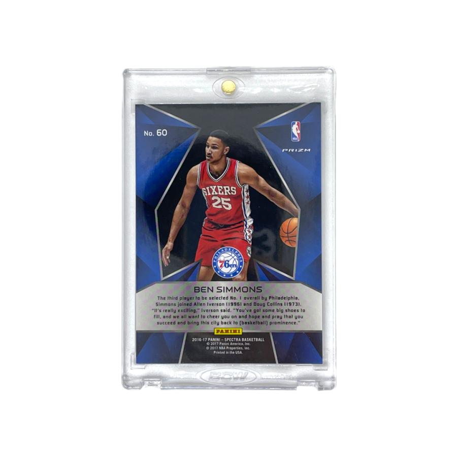 PANINI NBAカード SPECTRA PRIZM BEN SIMMONS #60 送料無料 中古 IT1 NBA PANINI NBAカード SPECTRA PRIZM BEN SIMMONS #60 送料無料