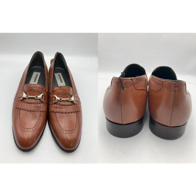 renoma PARIS レノマ ビット タッセルローファー サイズ26.5cm
