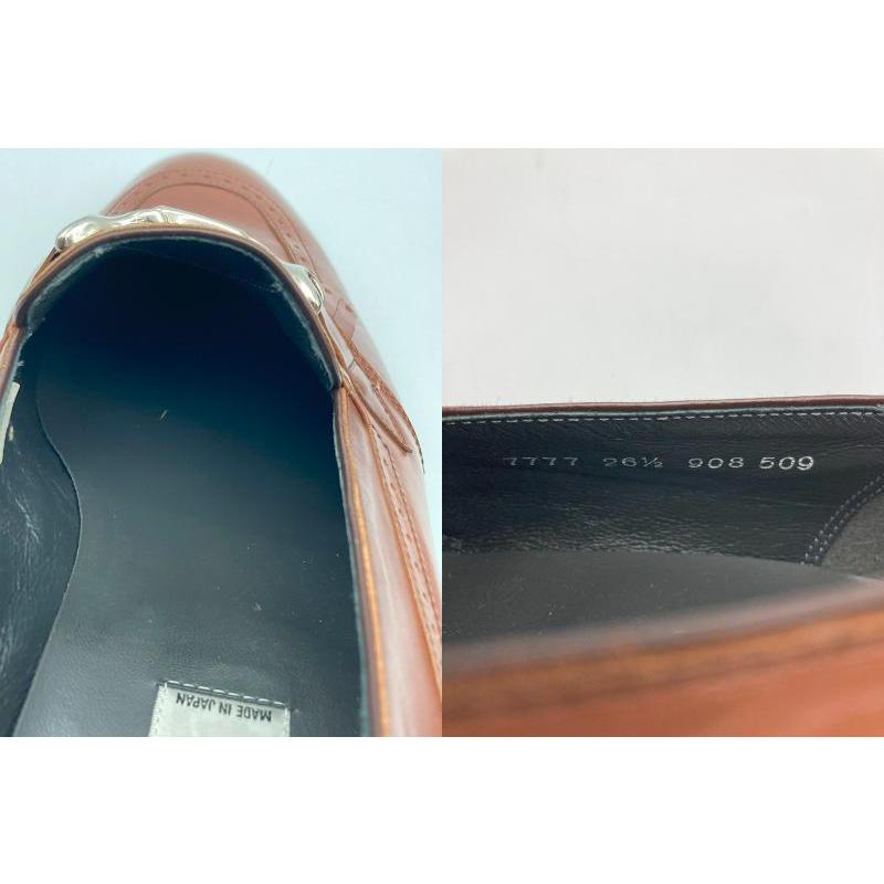 【未使用級】renoma レノマ　タッセルローファー（25）革靴　日本製　茶 未使用級】renoma レノマ タッセルローファー（25）革靴 日本製