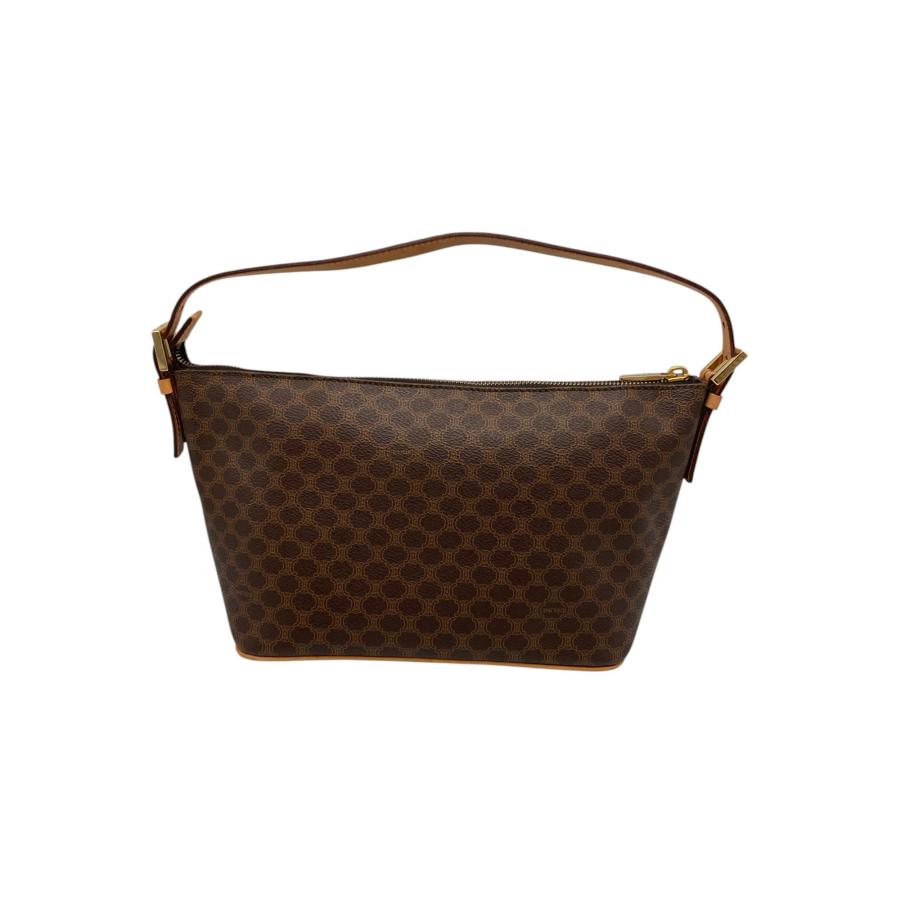 CELINE（セリーヌ） マカダム ワンショルダー ハンドバッグ 中古 D4