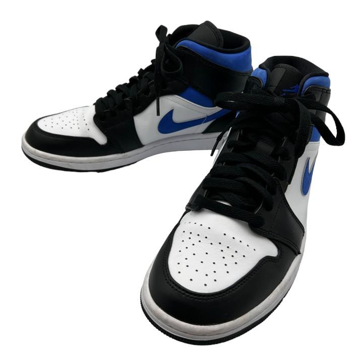 NIKE ナイキ AIR JORDAN 1 MID “ROYAL” 554724-140 26.5cm 中古 W4 