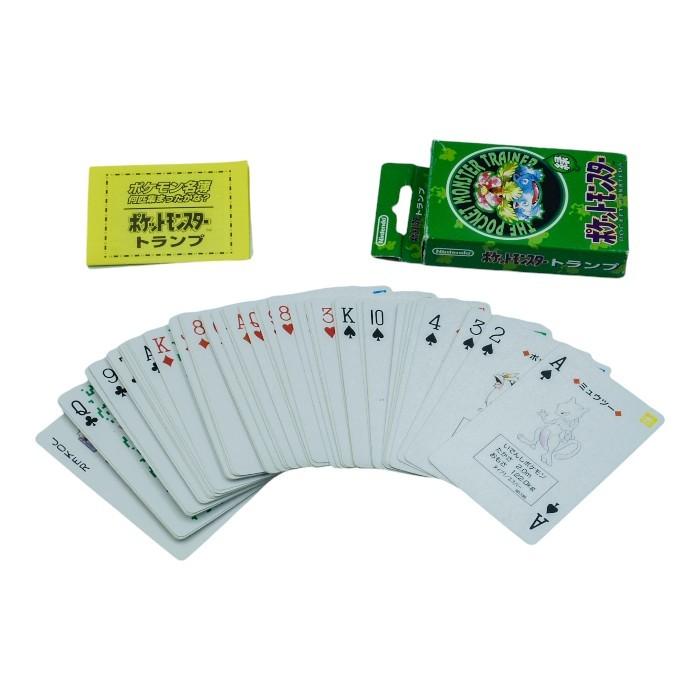 【新品・未使用】　ポケモン　トランプ　緑 ポケモントランプ 緑 ポケモン初代トランプ 未使用 ポケモントランプ